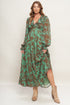 BOTANIC DREAMS WOVEN MAXI DRESS
